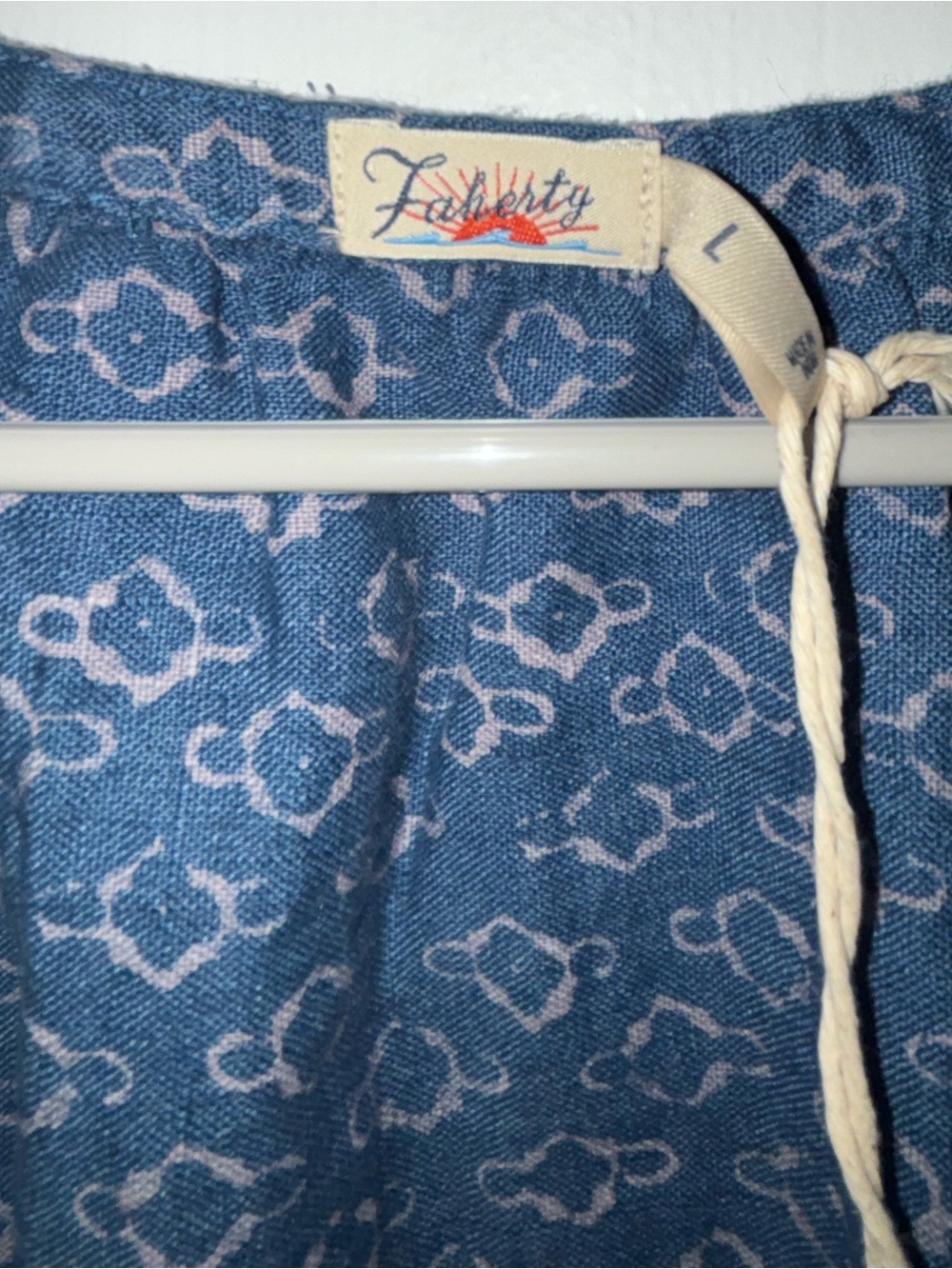 Faherty Carmel Linen Button-Up Minidress - Picture 3 of 6